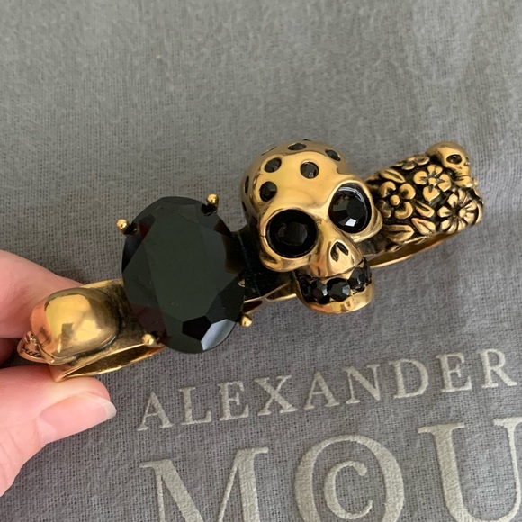 Alexander Mcqueen Knuckle Ring - Picture 2 of 16